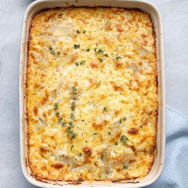 Au Gratin Potatoes.