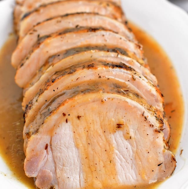 Roast Pork with Gravy.