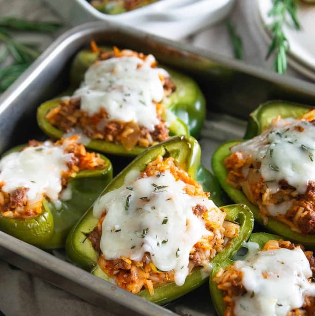 Stuffed Peppers.