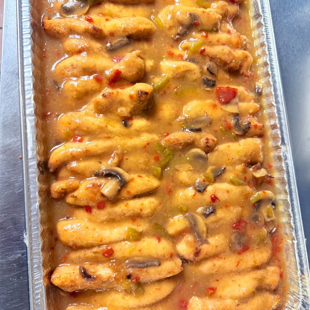 Chicken Marsala.