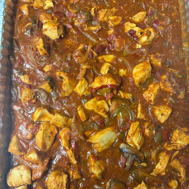 Chicken Cacciatore.