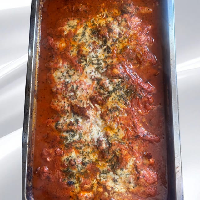 Chicken Parmesan.