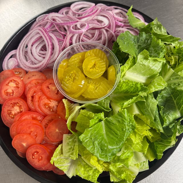 Condiment Tray.